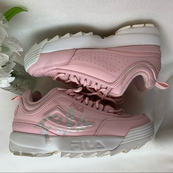 fila disruptor 2 script pink